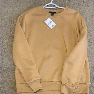 Forever 21 Tan oversized sweatshirt